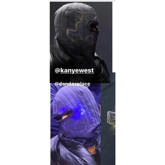 Vintage Mens Dragon Shirt Size M Y2K Medieval Castle Goth ASO Kanye West Mask - Picture 2 of 8